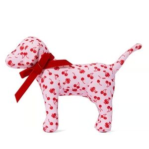 Victoria's secret pink mini dog VALENTINES DAY limited edition CHERRIES